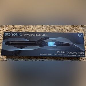 Bio Ionic 1.25 Inch Long Barrel Ceramic Curling Iron
